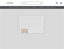 Tablet Screenshot of mywhite.de